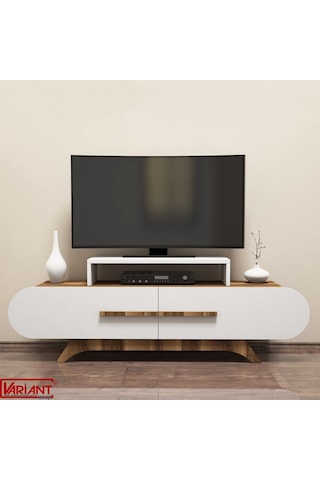 Variant Variant Rose Tv Sehpasi Tv Ünitesi ( Ceviz-Beyaz )
