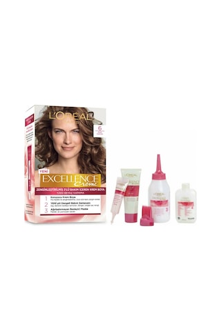 Loreal Excellence Saç Boyası 6 Açık Kahve (367846850)