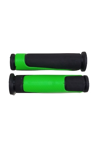 KNT 2 Renkli Bisiklet Elciği Pvc Silikon Yeşil Siyah Renk 125 mm Yeşil - Siyah