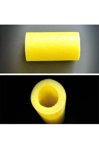 1 Adet Sarı Deniz Makarna Köpük Sosis Kilidi Sarı