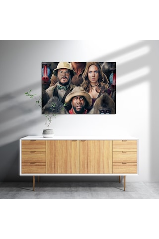 Cakasepetim Jumanji Sonraki Seviye Film Görseli Ahşap Mdf Tablo