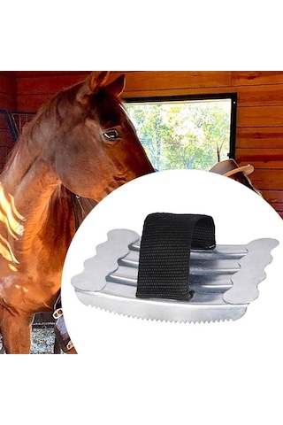 Ximistore9 At Kıl Çıkarıcı - At Bakımı Aleti, Tüyleri Temizle, Rahatlatıcı Tarayıcı, At Malzemesi