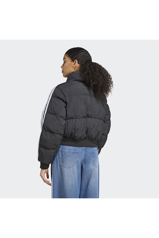 Adidas Jx2970 Cropped Puff Kadın Mont Siyah