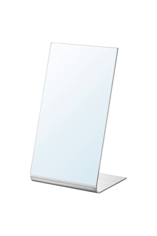 Masa Aynası, Şeffaf, 22x39 Cm Açık Ceviz