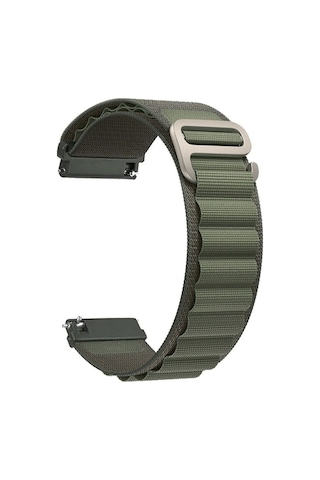Xiaomi Uyumlu Watch S1 Active Kordon Alpine Nylon Kumaş 22/nylalp