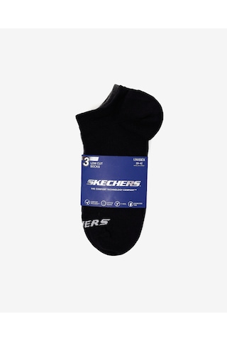 Skechers 3'lü Paket Essential Bilekli Çorap Unisex Siyah-lacivert-antrasit Çorap S2520315-3700