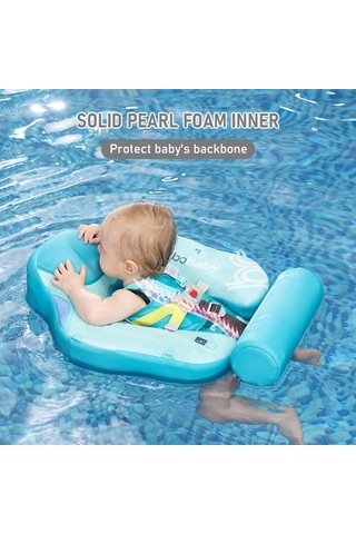 Mambobaby Şişme Olmayan Bebek Yüzme Şamandırası Yumuşak Mt3148gr-1 Yeşil