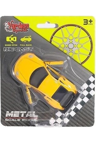 6411a - Çekbırak Kartela Araba 1:64 Lisinya Çok Renkli