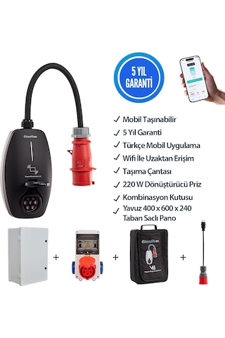 22KwEvwallboxV3(Plastik Pano,Tekli Kombinasyon Panosu)