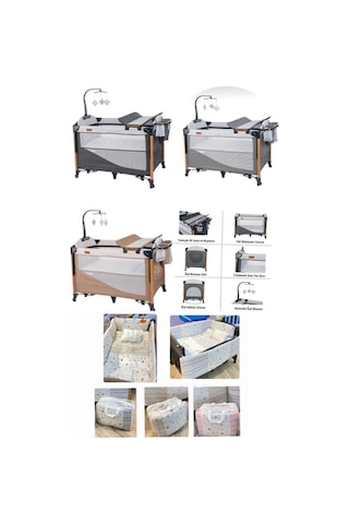 20 Parça Yeni Doğan Sirus Bebek Çeyiz Seti 20 Parça Park Beşik Ana Kucağı Bebek Arabası Mama Sand.. Kahverengi Kahverengi