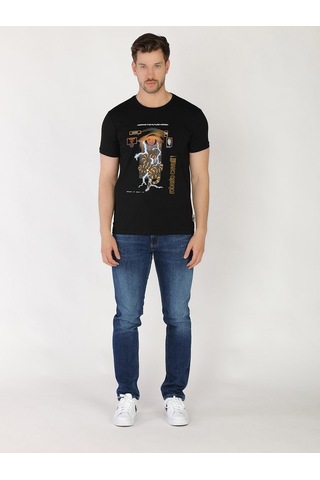 Roberto Cavalli Erkek Tshirt /M.Rob.0421.14022 Siyah