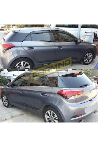 Hyundai I20 Mugen Cam Rüzgarlığı 2015-2019