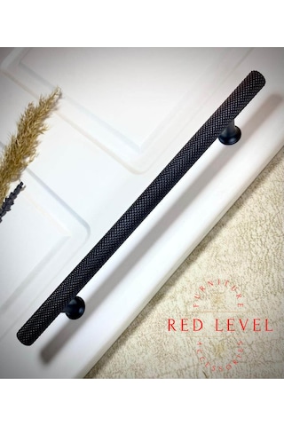 Ender Siyah 320 Mm Lüks Metal Kulp Modelleri Dolap Çekmece Mobilya Mutfak Kulbu Siyah 320 Mm
