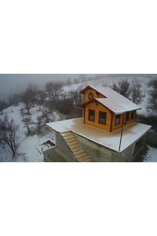 Masifev Orion 40M2 Ahşap Ev 2+1