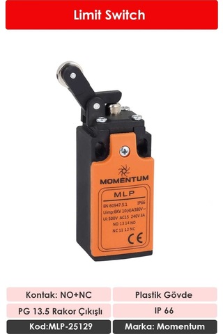 Momentum Limit Switch Ters Kol Makaralı MLP-25129