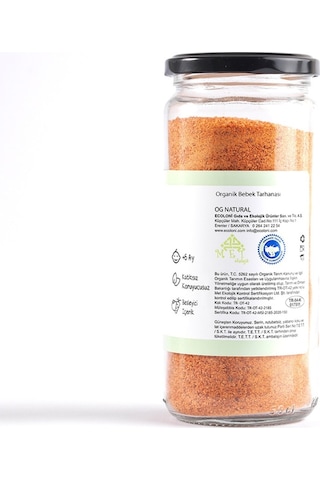 OG Natural Organik Bebek Tarhanası +6 Ay 400 G