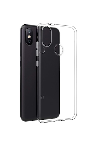 Xiaomi Redmi Note 6 Pro 1mm Silikon Şeffaf Kılıf