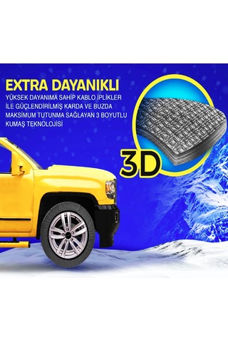 255/60/15 X Large Size 70 Matte Oto Kar Çorabı Gri Extra Pro 2556015