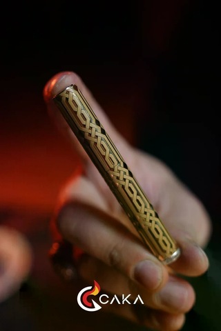 Caka Lighter Catena Gold Benzinli Çakmak - Ckl-021