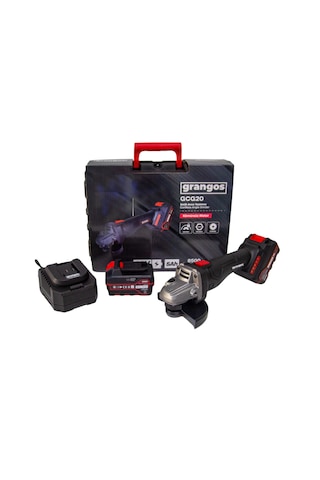 Grangos GCG20-F2 20V 5 Ah Çift Akülü Kömürsüz Taşlama 125 MM Grangos GCG20-F2 20V 5 Ah Çift Akülü Kömürsüz Taşlama 125 MM