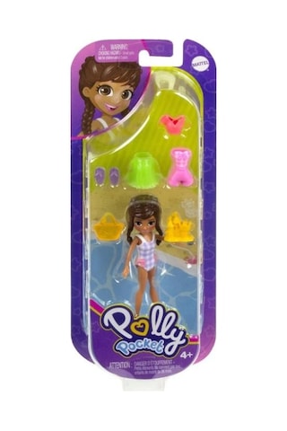 Polly Pocket Moda Aksesuarları -Kahverengi HNF50 HKV86 Lisanslı Ürün