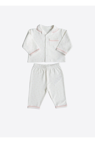 Kitikate Organik Pijama Takımı Lily Pembe Açık Pembe