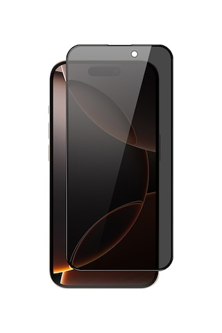 Goocamp Apple Uyumlu iPhone 16 Pro Max Davin 5d Privacy Cam Ekran Koruyucu