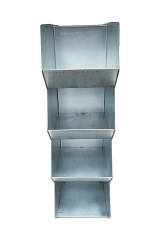 Zargana 10 Adet 4 Gözlü Modüler Galvanizli Metal Avadanlık Seti - Ekonomik Paket