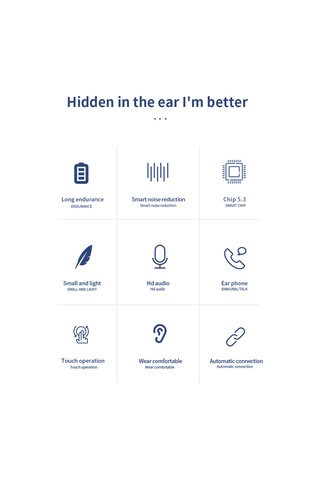 Skycity Siyah Gt01 Kablosuz Kulaklıklar, Bt 5.3, Gürültü Engelleme, 300mah Şarj Kutusu, Dokunmatik Kontrol, 7 Saat Dinleme Süresi