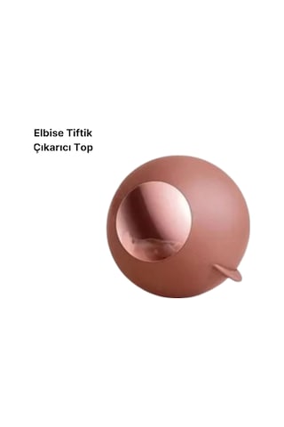 Elbise Tiftik Çıkarıcı Top Açık Gri