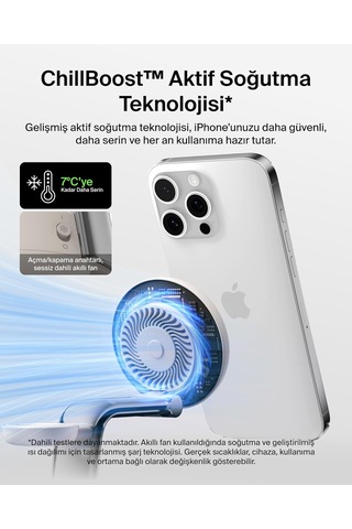 Belkin Ultracharge Pro Magsafe Uyumlu 3 Ü 1 Arada Qi2 25w Kablosu 64752460