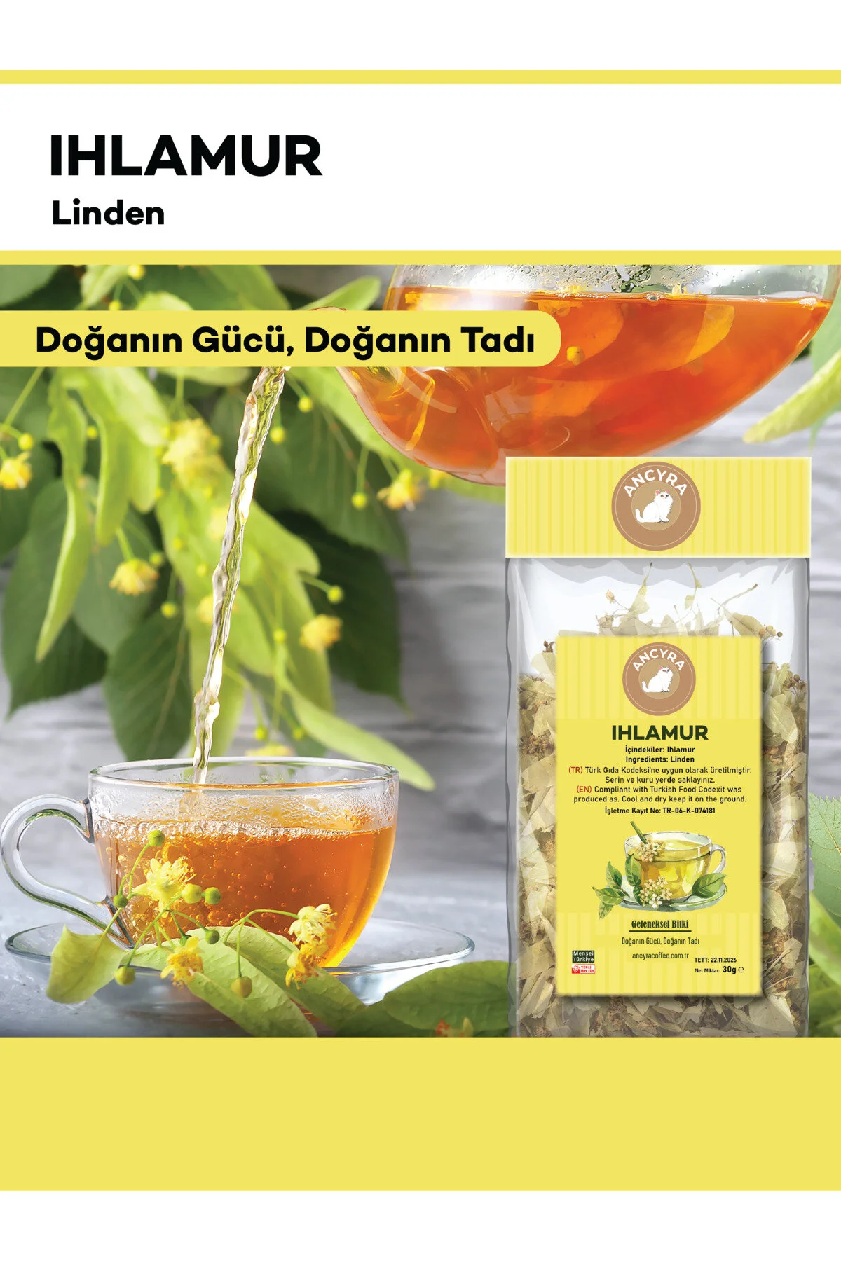 Ihlamur Çayı Linden Tea 35g