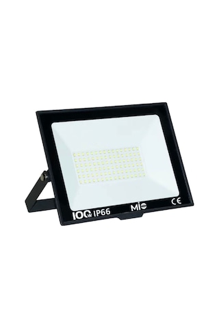 Astec 100 Watt Led Projektör Beyaz 6500k Beyaz Renk 9000 Lümen