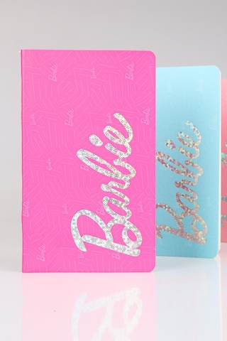 Dekomus İle Lisanslı Barbıe 60 Yaprak Çizgili Defter 13x21 Cm