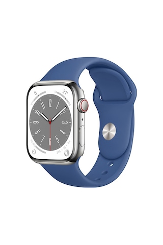 Forzacase Apple Uyumlu Watch 11 46mm İle Silikon Kordon Kayış - Fc005