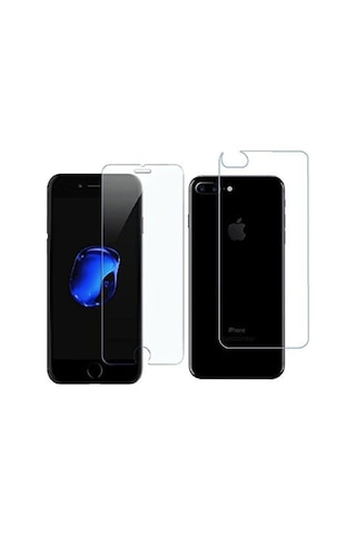 Apple Uyumlu iPhone 8 Plus Ön Arka Nano Kırılmaz Cam Ekran Koruyucu