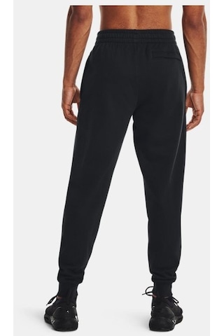 Erkek UA Rival Fleece Eşofman Altı 1379774-001 Beyaz - Siyah