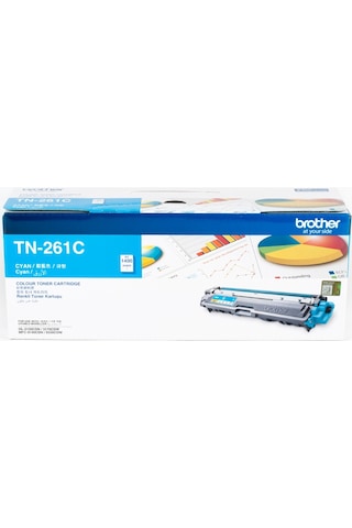 Brother Tn-261C Mavi Toner (1400 Sayfa)