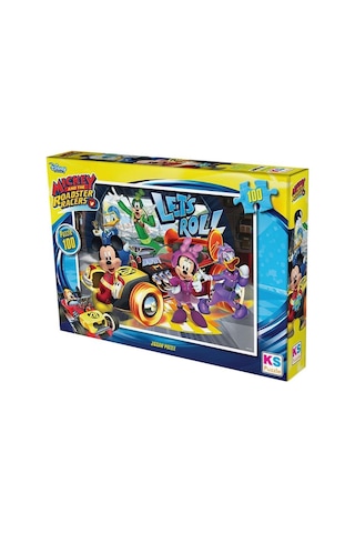 100 Parça Mickey Mouse Puzzle