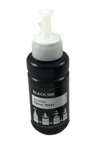 Premium® Epson T6641 Uyumlu Siyah Mürekkep 70Ml