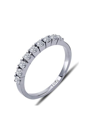 Lova 0,37 Karat Pırlanta Yarımtur Yüzük - 1050210