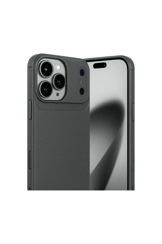 Apple İphone 17 Pro Auto Focus Karbon Kapak