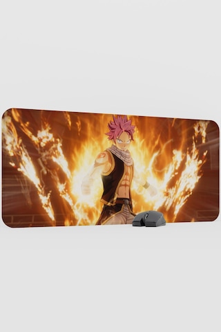 Fairy Tail Anime V1 - 90x40 Xxl Gaming Kauçuk Kaymaz Taban Mouse Pad Fare Altlığı