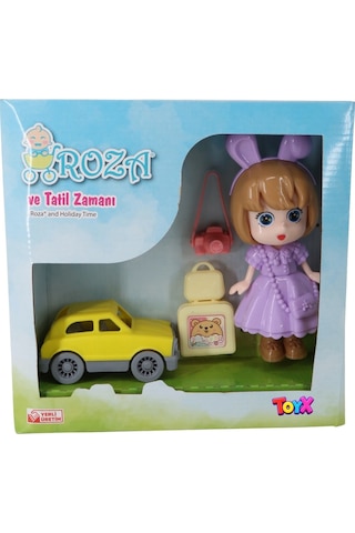 Toyx Roza Oyuncak Bebek Seti – Tatil Temalı Aksesuarlı Oyuncak Seti 3+ Yaş