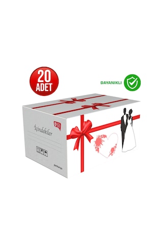 Çeyiz Kolisi - Büyük ve Sağlam 58x38x30 - 20 Adet