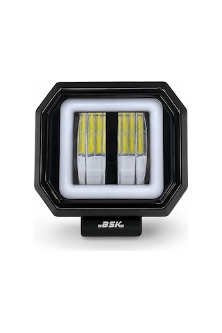 Bsk 10-43 10-36v2 Led 20w Sarı Neonlu Off Road İş Makinası Traktör Tekne Çalışma Lambası