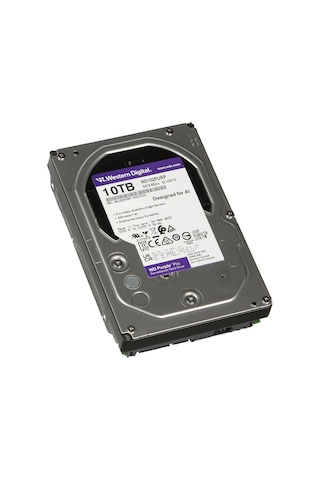 Wd Purple Wd102purp 3,5" 10tb 256mb, 7200 Rpm, 7/24 Güvenlik Hdd Türkiye Distribütörü Garantili