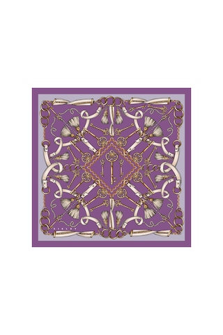 Sisley Flora Bandana/fular -2015-47 47 Mor