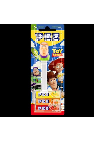 Pez Dispenser Toy Story Buzz Meyve Aromalı Şekerleme Makinesi Ve Şekerleme Yedekleri
