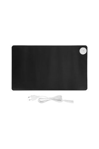 Sıcak Masa Matı 3 Isı Seviyesi Zamanlayıcı Su Geçirmez Büyük Pu Deri Isıtmalı Mouse Pad Ofis Kullanımı 100-240v Ab Fişi